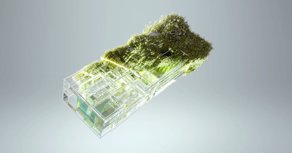 2025年以降のAIアフィリエイト戦略と未来像を表す図。AIと人間が協働しながら新しいビジネスモデルを創造していく様子。