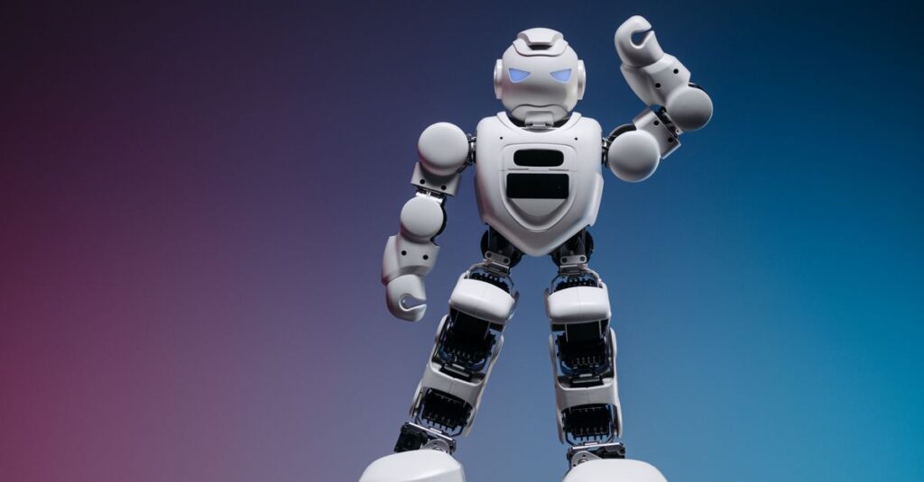 2025年以降のAIアフィリエイト戦略と未来像を表す図。AIと人間が協働しながら新しいビジネスモデルを創造していく様子。